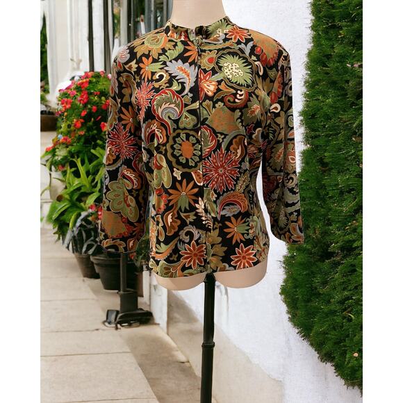 Intriguing Threads Size 2X Multi-Color Casual Jacket - Picture 1 of 7